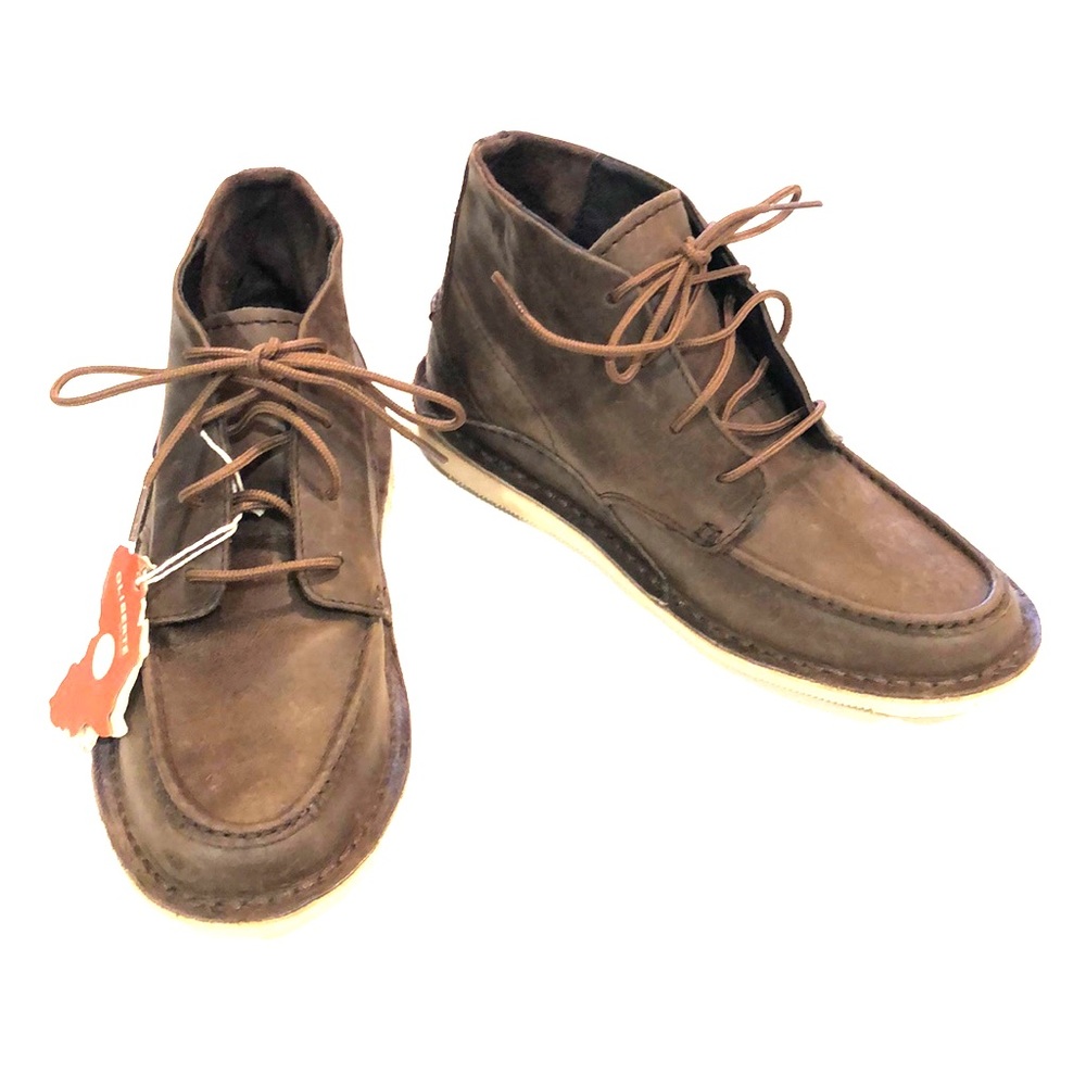 Oliberte Men’s Brown Leather Ankle Boots Men’s 9